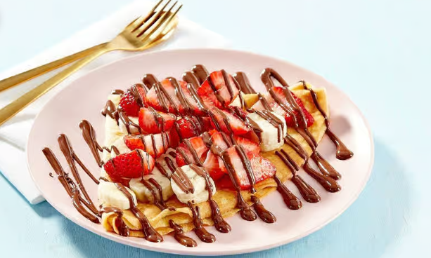 Strawberry & Banana Crepe